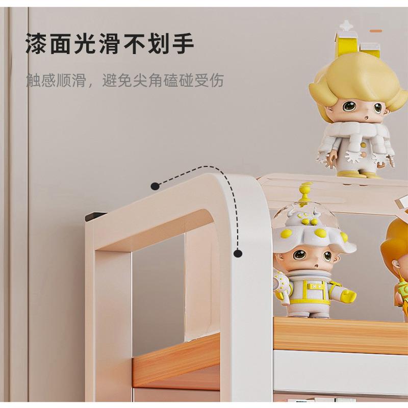 Desktop storage rack grid computer desk student desk hole plate iron storage rack study desk bookshelf