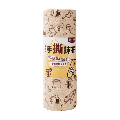 10A抗菌手撕抹布家用清洁可撕抹布不掉毛不掉色超吸水细纤维抹布