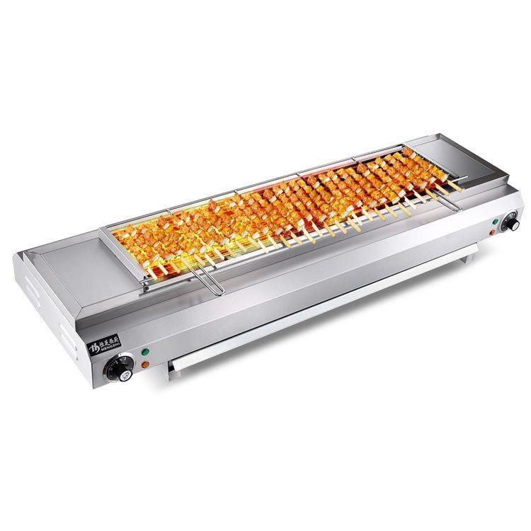不锈钢商用烧烤炉电热烧电家用烤肉机烤串机普通电压其他厨房电器,淘宝优惠券,粉丝福利购,淘宝优惠卷