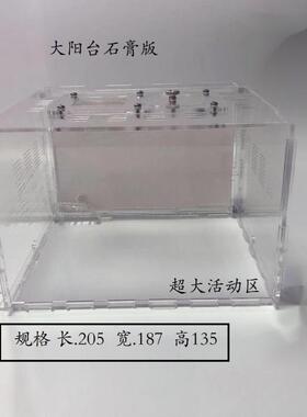 石膏蚁巢巢生城堡试管宠物生日特硬蚁巢宠物混凝土散装长宽工艺品