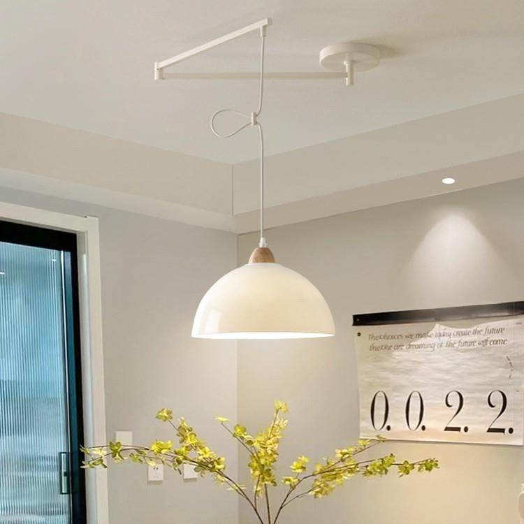 北欧个性可调节吊灯现代简约餐厅酒吧台卧室折叠伸缩移位造型灯,淘宝优惠券,粉丝福利购,淘宝优惠卷