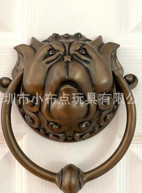 大量现货新款独立站Door Knockers龙脸门把手壁挂树脂工艺品