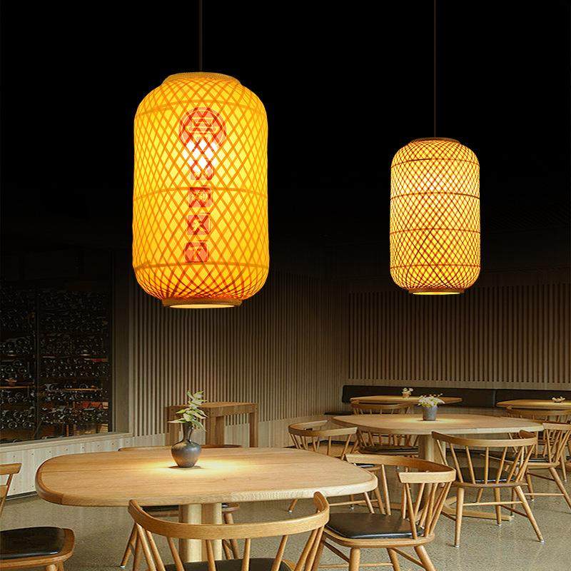 日式竹编灯笼吊灯带灯的灯笼挂饰藤艺编织灯笼火锅店茶室藤编灯笼,淘宝优惠券,粉丝福利购,淘宝优惠卷