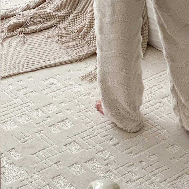 超柔防水202新款客厅地毯免洗可擦奶油风卧室床边垫定制意式极简,淘宝优惠券,粉丝福利购,淘宝优惠卷