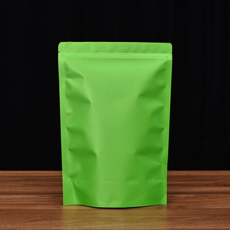 茶叶包装袋子半斤加大一斤牛皮纸拉链自立密封防潮绿茶红茶储存袋,淘宝优惠券,粉丝福利购,淘宝优惠卷