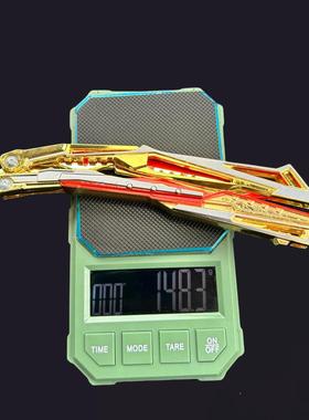 火线游戏周边大号炽芒蝶刃蝴蝶玩具刀白鲨金属模型收藏礼物摆件