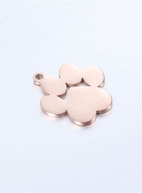 DOOYIO 5pcs/Lot Stainless Steel Charms Animals Dog and Cat C