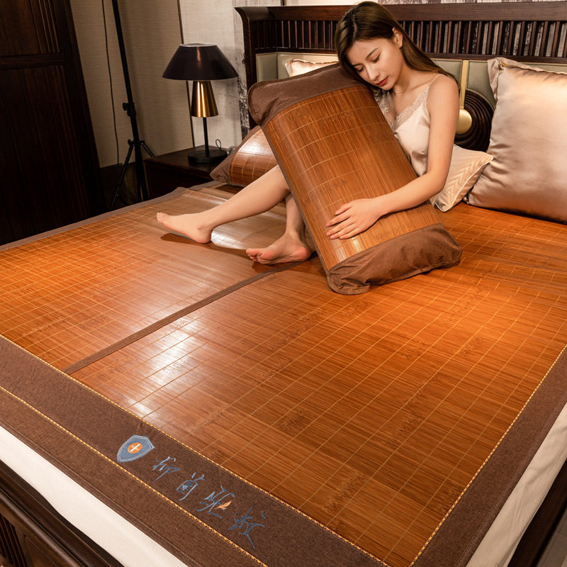 母婴级类凉席夏季碳化竹席面藤席可折叠家用草席学生宿舍席子,淘宝优惠券,粉丝福利购,淘宝优惠卷