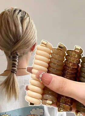 tail Elastic Hair Bands Rubber Hair Ties Bundle Scrunchies T