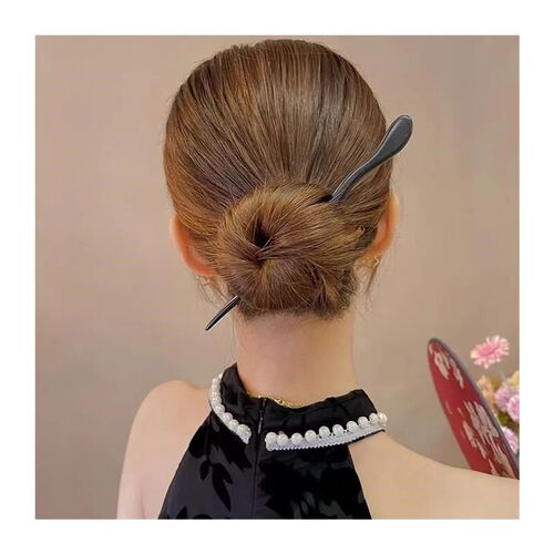 AISHG Retro Hair Clips Pins Women Wood Hair Sticks Natural - 图0