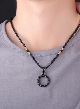 。Direct business Neckl mens fashion personality retro agat