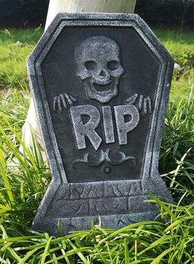1pc Foam Skeleton Halloween Decorations for Home Grave Bat P