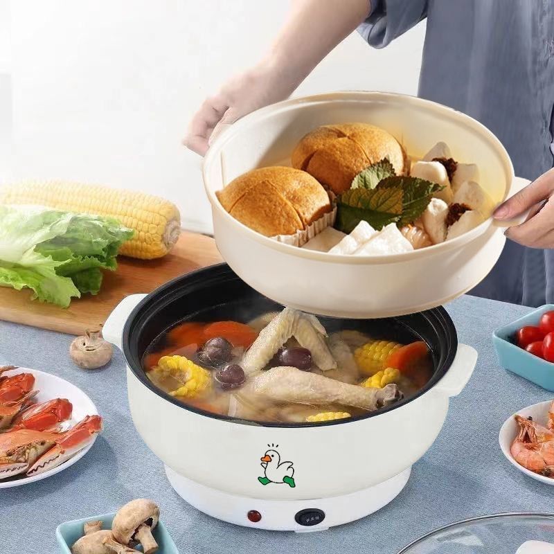 出口德国原款电煮锅电炒锅多功能料理锅蒸煎炒不粘锅电火锅电饭煲,淘宝优惠券,粉丝福利购,淘宝优惠卷