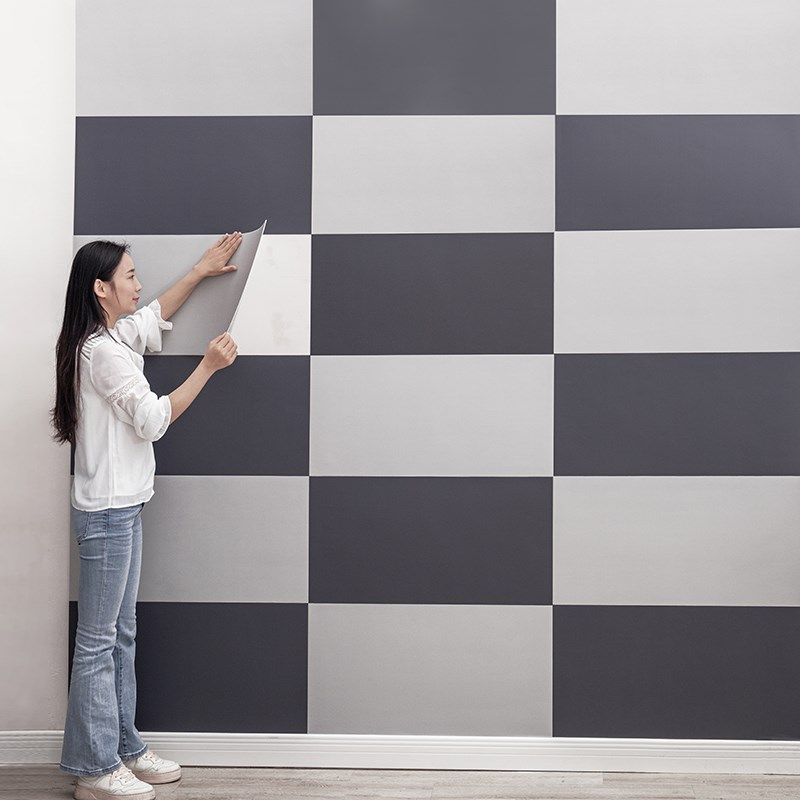 墙纸自粘防水防潮卧室客厅房间墙贴家用电视背景墙面装饰纯色贴纸,淘宝优惠券,粉丝福利购,淘宝优惠卷