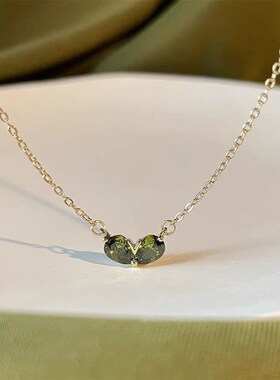 Spicy Girl Charm Pendant Ins Style Collarbone Chain Bow Ligh