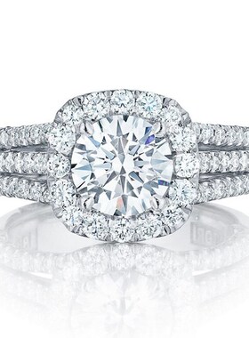 Huitan rendy Women Rings with Brilliant Cubic Zirconia Luxur