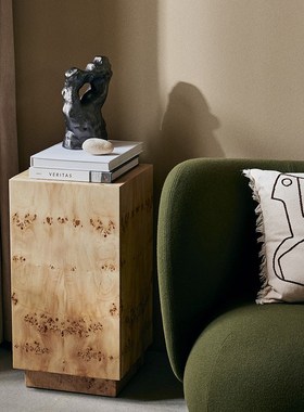 丹麦Ferm Living铸铝艺术雕塑摆件创意客厅玄关书柜装饰品