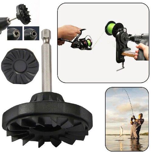 Electric Fishing Line Winder ABS Alloy Portable Fishing - 图0