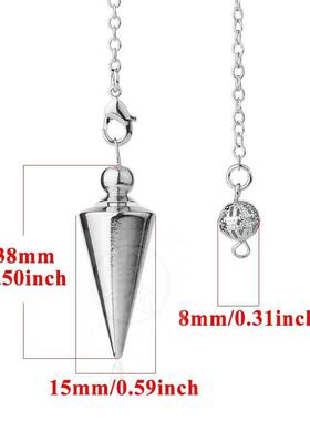 。Flexible pendulum conical pendant detachable metal plated