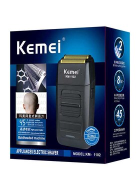 electric shaver KM-1102 reciprocating beard trimmer bald ma