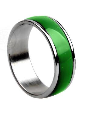 。Titanium steel ring temperature sensitive mood color chang