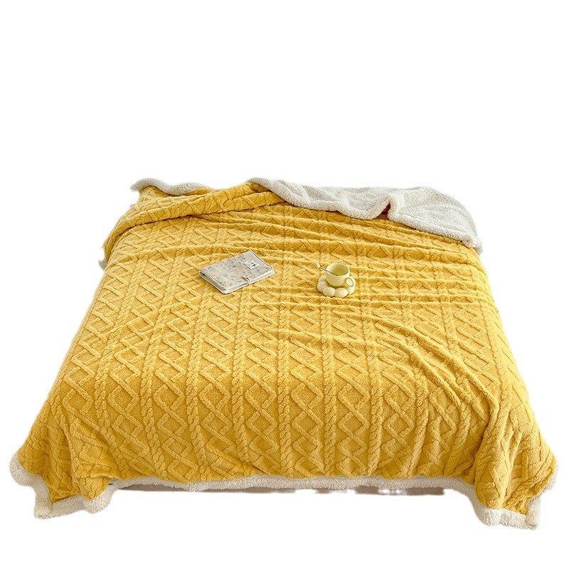 芙绒毛毯加厚面暖绒盖毯办公室午休披肩沙发空调午睡毯,淘宝优惠券,粉丝福利购,淘宝优惠卷