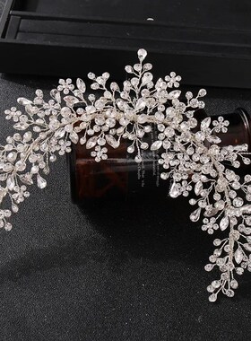 Wedding Hair Vine Bridal Accessories Crystal Pearl Headband