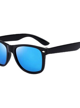 Classic Square Polarized Sunglasses Men Women Retro Black Su