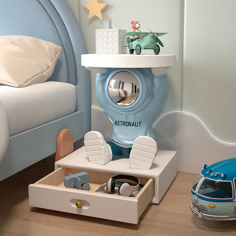 宇航员大型落地摆件儿童房创意床头柜卧室客厅沙发边几高级装饰品,淘宝优惠券,粉丝福利购,淘宝优惠卷