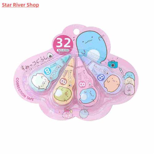 4 pcs/pack Kawaii Sumikko Gurashi White Out Corrector Correc - 图3