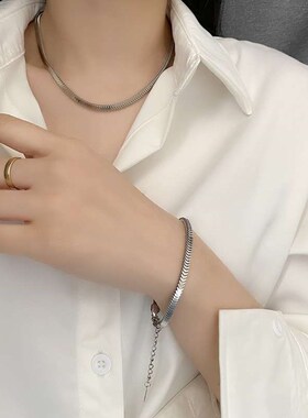 Yuxi titanium steel non-fading fish scale scale chain jewelr