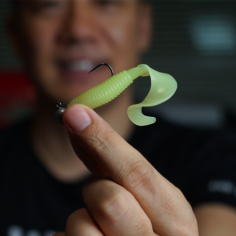 拟饵玩家小包拿铅头钩XX加强血槽钩路亚软饵T尾卷尾鲈鳜大萌眼,淘宝优惠券,粉丝福利购,淘宝优惠卷