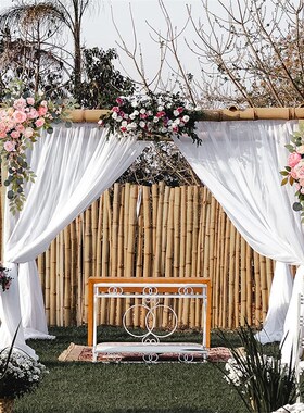 2 Pcs Artificial Wedding Arch Flowers Kit Wedding Flowers Ga