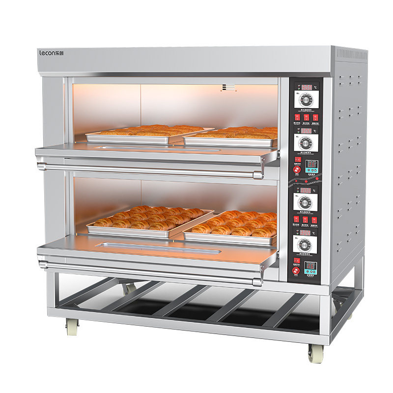 lecon/乐创 大型烤箱商用二层二盘 四盘大容量面包披萨烘焙电烤炉,淘宝优惠券,粉丝福利购,淘宝优惠卷