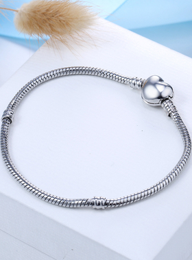 New Original Charm Bracelet Rose Gold Silver Color Alloy Sna