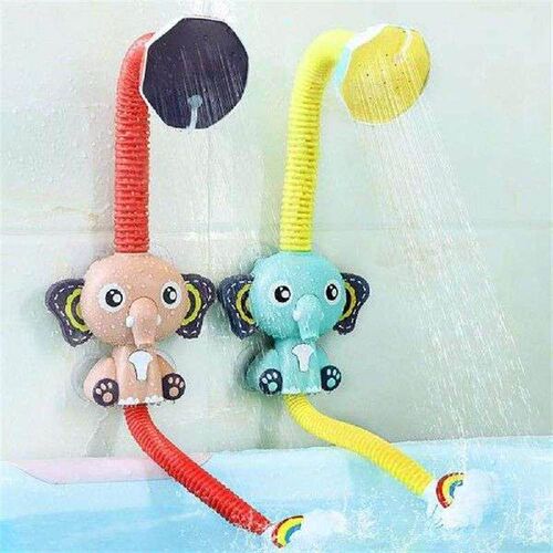 Cute Elephant ape Children Faucet ower Electric Water - 图2