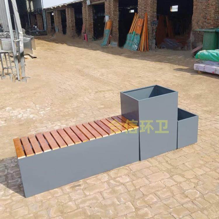 户外铁艺花箱坐凳组合园林家用景观实木座椅街道广场花架长凳厂家,淘宝优惠券,粉丝福利购,淘宝优惠卷