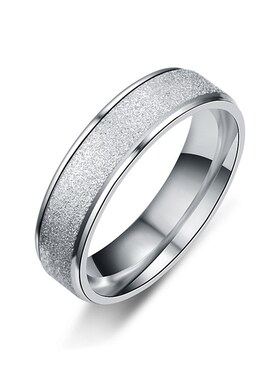 20Year Romantic Simple Matte Couple Rings New Arrivals in Ja