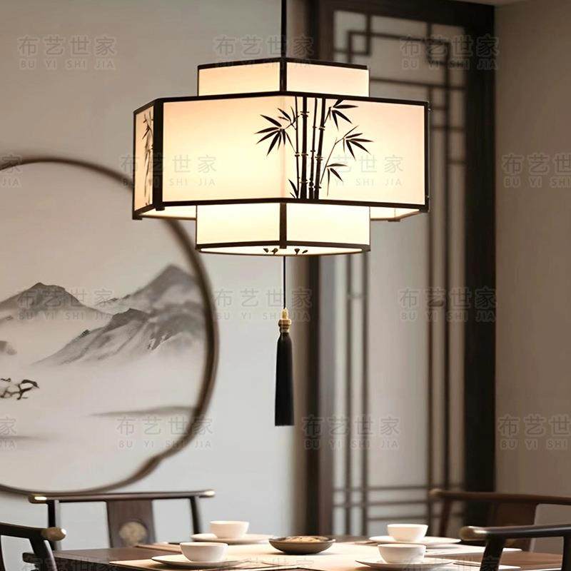 新中式客厅竹子禅意茶室书房餐厅灯宋代美学民宿茶楼餐饮空间吊灯,淘宝优惠券,粉丝福利购,淘宝优惠卷