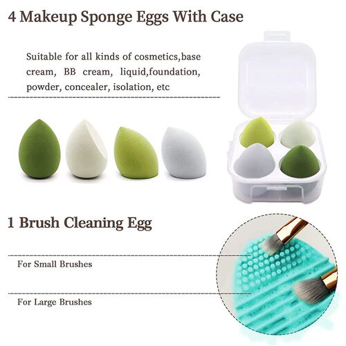 Makeup Brushes And Makeup Sponges 22/20/13 Pcs Makeup Kit,Fo - 图1