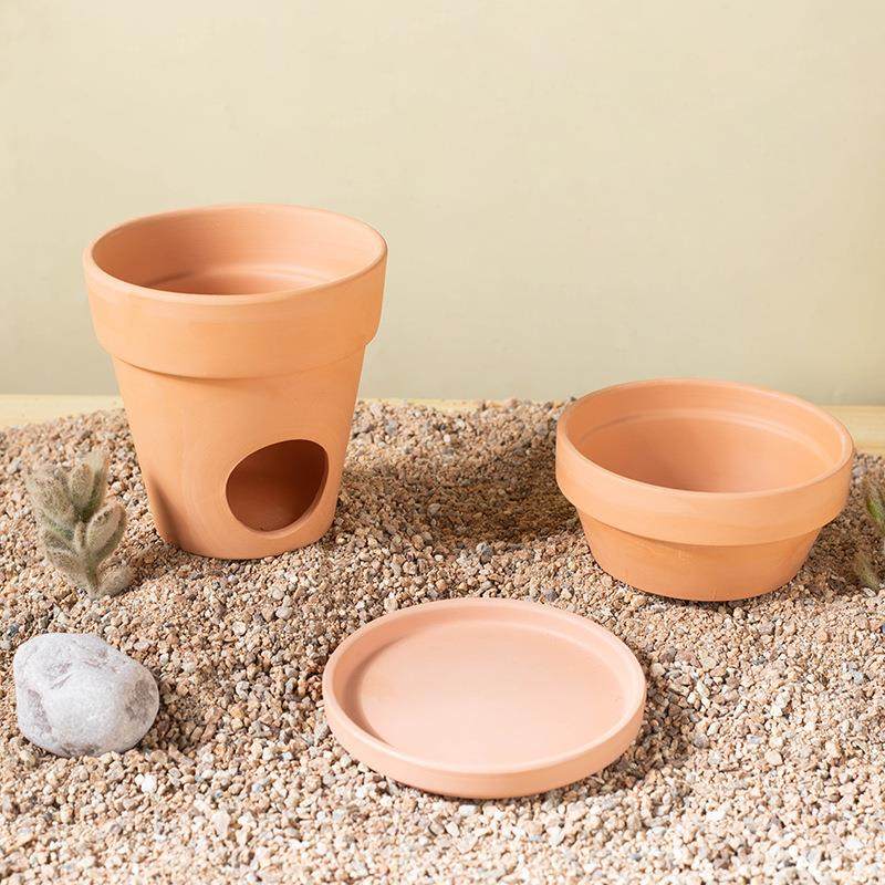 仓鼠降温红陶冰屋散热透气金丝熊夏天空调窝别墅清凉透冷吸水冰袋,淘宝优惠券,粉丝福利购,淘宝优惠卷