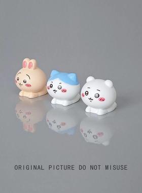 无聊,摆几祇吉伊卡哇Chiikawa治愈公仔立体办公桌工位车载装饰品