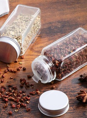 12pcs Spice Jars Kitchen Organizer Storage Holder Container