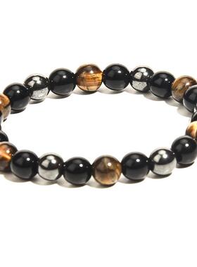 Natural Lava Stone Beads Healing Balance Chakra Charm Bracel