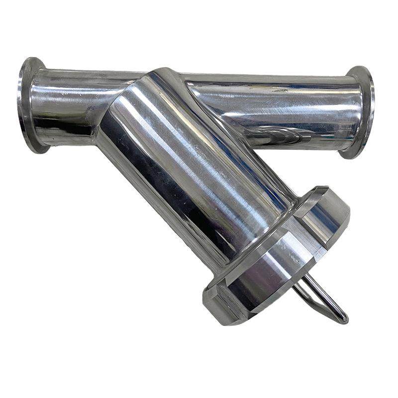 Y型精密过滤器快开卡箍卡环连接304不锈钢过滤器卫生级抛光 - 图3