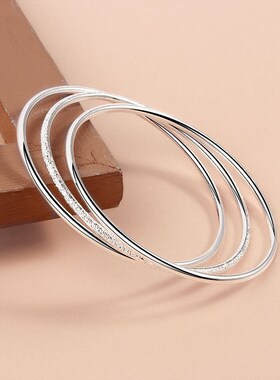 Three Lives Three Worlds Brlet Female Solid Fine Circle Scru