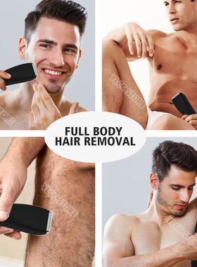 Mens Electric Groin Hair Trimmer Pubic Hair Trimmer Body