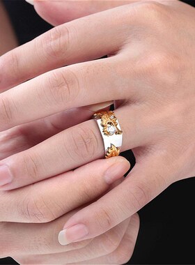 Hecheng domineering dragon pattern color separation ring pla