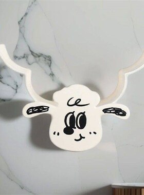 Cute Toilet Paper Roll Holder Sheep Free Standing Bathroom