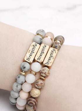 Volcanic Natural Stone Yoga Stone Versatile Stength Brlet